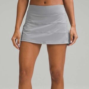 LULULEMON PACE RIVAL SKIRT RHINO GREY SIZE 4